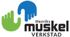Henriks Muskelverkstad Logotyp